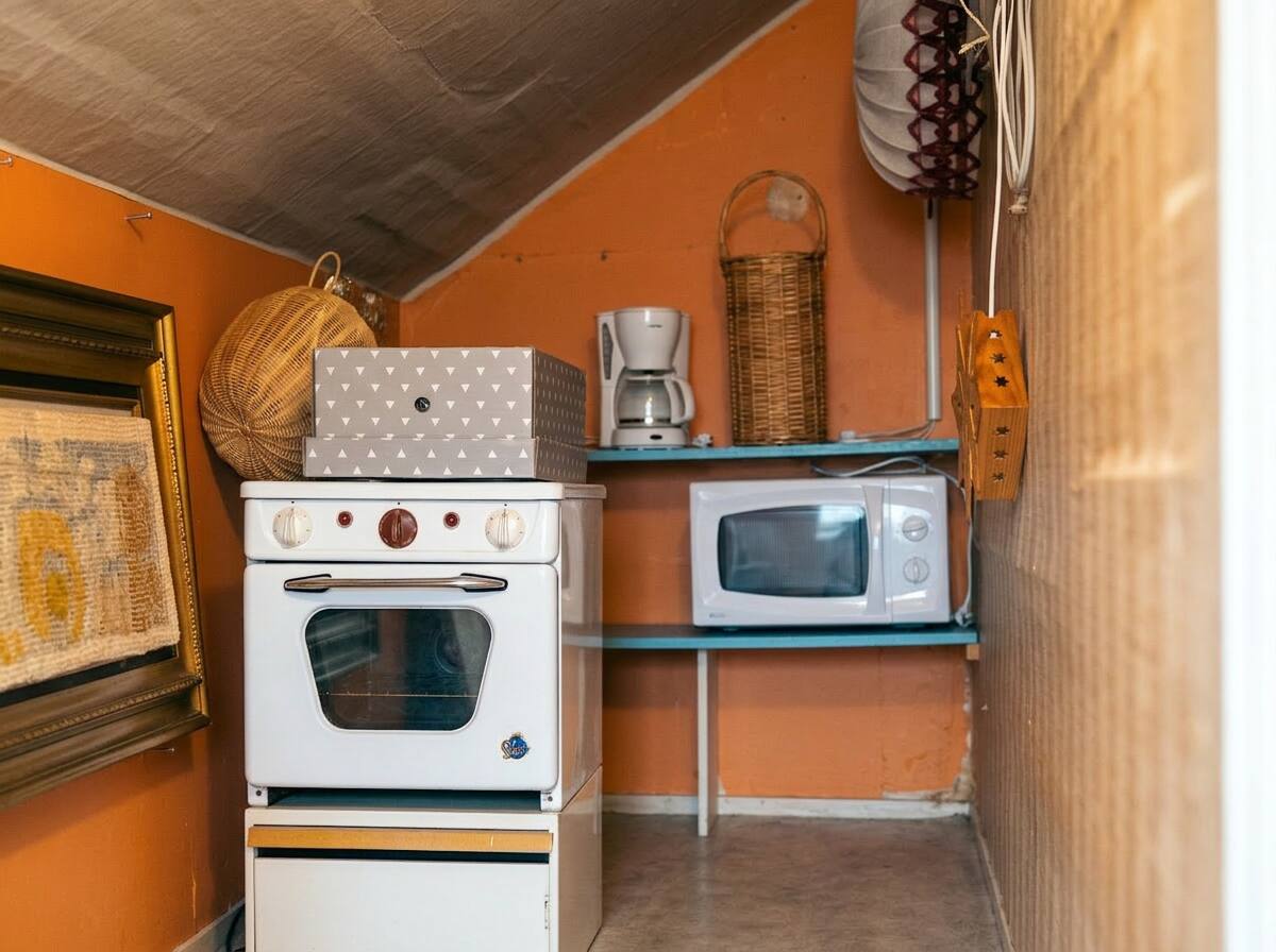 Basement after cleaning